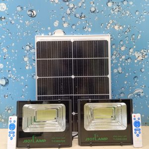 JSOT 2-in-1 200W+200W Solar Floodlights
